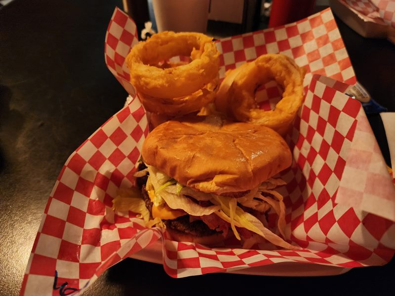 Mad Mack's Burger food